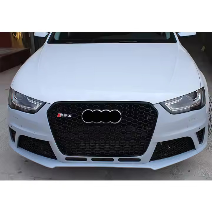 Body Kit for Audi A4 B9 2013-2016 Upgrade to RS4 Style Include Front Bumper with Grille - Image 5