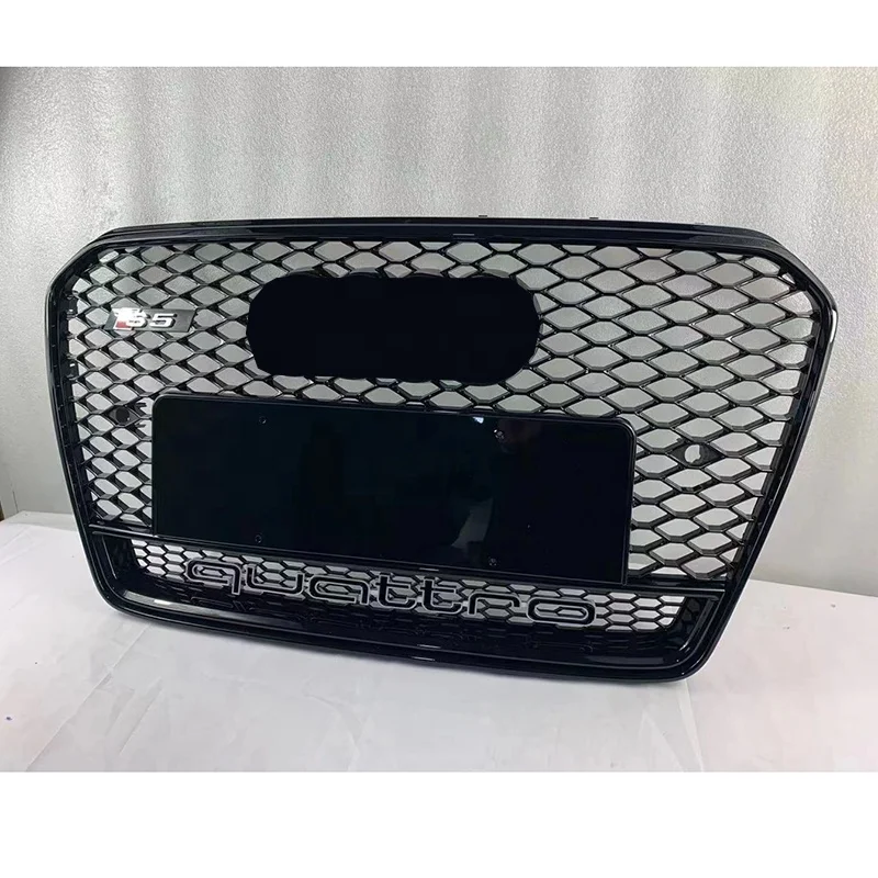 Factory Low Price Honeycomb Mesh Grille with Quattro for Audi A5 S5 Grill 2013-2016