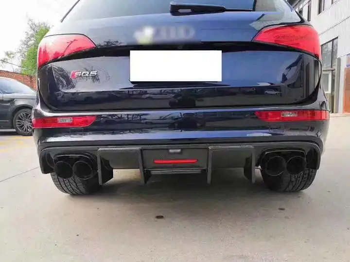 For Audi Q5 Sq5 Sportback Sport B9 Genuine Car Parts Carbon Fibre Rear Diffuser - Image 4