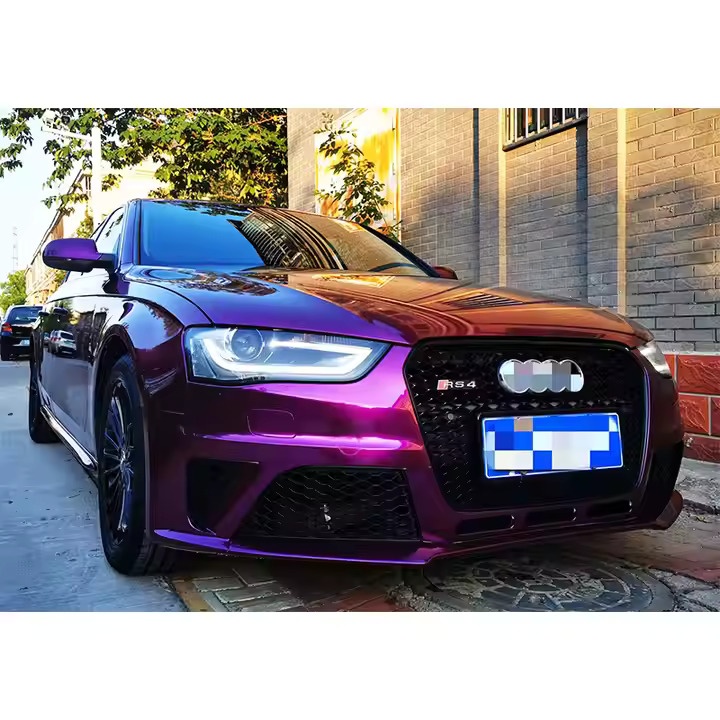 Body Kit for Audi A4 B9 2013-2016 Upgrade to RS4 Style Include Front Bumper with Grille - Image 4